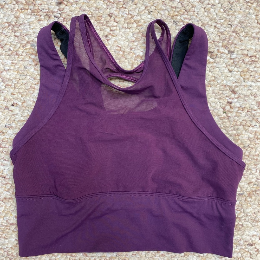 lululemon mesh long bra
